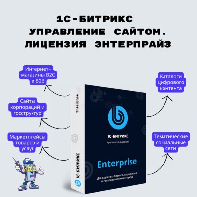 1С-Битрикс: Управление сайтом. Лицензия Энтерпрайз - купить в Нижней Майке